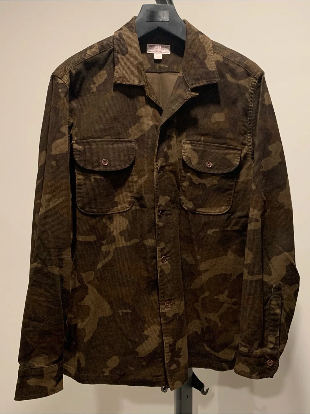 Wallace and Barnes Camo Shirt Jacket